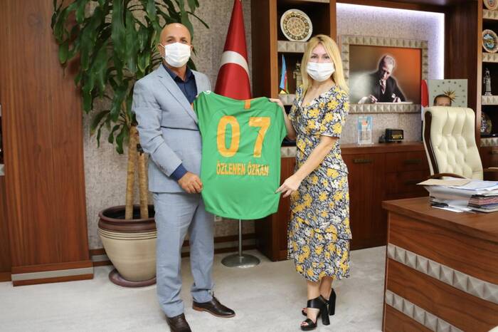 Başkanımızdan Rektör Özkan'a ziyaret