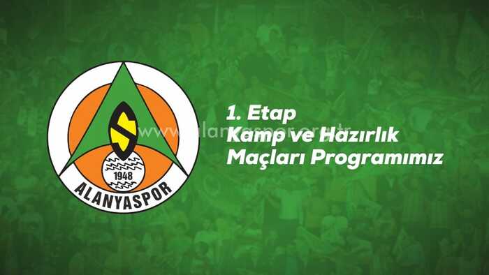 1. Etap Kamp ve Hazırlık Maçları Programımız