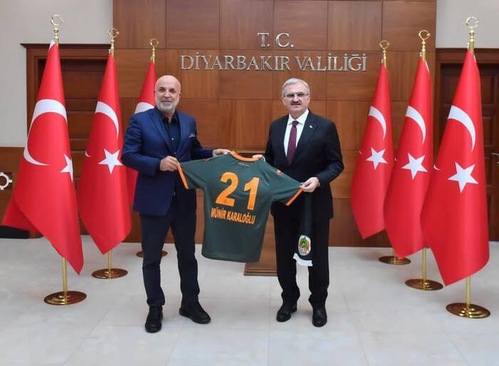 Diyarbakır Valisi Karaloğlu’na ziyaret